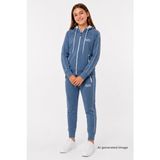 Pina Kids Kız Çocuk Scuba Unlimited Çift Şeritli Kapüşonlu Reglan Kol Dalgıç Kumaş Eşofman Takımı ESF7023 - 13 - 14 Yaş - Indigo