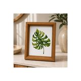 PINALE ART El Yapımı Ahşap Görünümlü Lüks Fotoğraf Çerçevesi 15x21 cm