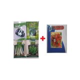 Pinaper Seed Pırasa Tohumu + Fasulye Tohumu+Patlıcan Tohumu + Ispanak Tohumu