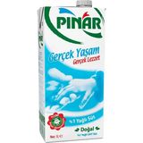 Pınar %1 Yağlı Süt 1 Lt x 12 Adet Doğal UHT Süt Sağlıklı Beslenme İçin