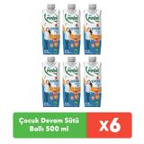Pınar Çocuk Devam Sütü Ballı 500 Ml X 6 Adet