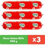 Pınar Dana Salam Büfe 900 g x 3 adet - 900 gr