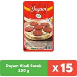 Pınar Doyum Dilimli Hindi Isıl İşlem Görmüş Sucuk 250 G - 250 gr