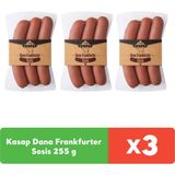 Pınar Kasap Dana Frankfurter Sosis 255 g x 3 adet - 255 gr