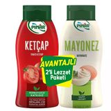Pınar Ketçap 600 G & Mayonez 500 G (%50 Daha Az Yağlı) 2’Li Lezzet Paketi
