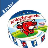 Pınar La Vache Qui Rit Üçgen Peynir (8 x 12,5 G) x 3 Adet - Eğlenceli ve Pratik Peynir Porsiyonları - 1 Adet