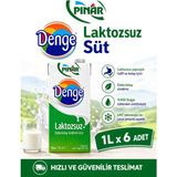 Pınar Laktozsuz Süt 1lt x 6 Adet
