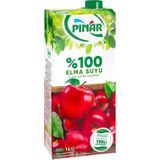 Pınar Meyve Suyu Saf Elma 1 L x 12 Adet - 1 lt