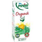 Pınar Organik Süt 200 ml x 27 Adet %3,0 Yağlı UHT Süt Doğal ve Sağlıklı İçerik