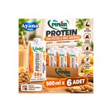 Pınar Protein Yer Fıstığı & Muz Aromalı Süt 500 Ml 6'lı