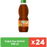 Pınar Soğuk Çay Şeftali 330 ml x 24 Adet - Metal Filtre