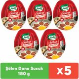 Pınar Şölen Dana Sucuk 180 g x 5 Adet - 180 gr