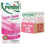 Pınar Süt Light 1 Lt 12Li