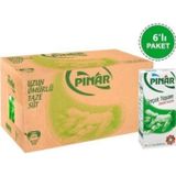 Pınar Tam Yaglı Süt 1000 Gr 6'lı