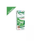 Pınar Tam Yağlı Süt 200 ml x 12 Adet - Besleyici ve Pratik Pipetli Kutu Süt
