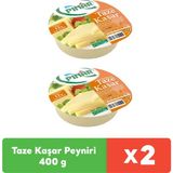 Pınar Taze Kaşar Peyniri 400 g x 2 Adet - 400 gr