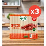 Pınar Uzun Hindi Sosis 430 g x 3 adet - 430 gr
