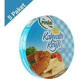 Pınar Yarım Yağlı Sade Üçgen Peynir 100 G x 5 Adet - Hafif ve Pratik Porsiyonlar - 1 Adet