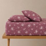 Pınarhome collection Pedli Yüksek Yataklar Için Kumaş Lastikli Çarşaf Takımı (Köşe Derinliği 28-30 Cm) Lütfen Sipariş Öncesi Ebat Seçiniz!... - Fuşya - 100 x 200