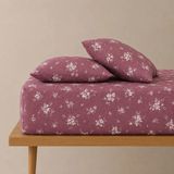 Pınarhome collection Pedli Yüksek Yataklar Için Kumaş Lastikli Çarşaf Takımı (Köşe Derinliği 28-30 Cm) Lütfen Sipariş Öncesi Ebat Seçiniz!... - Fuşya - 160 x 200