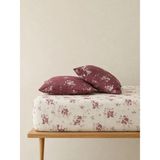 Pınarhome collection Pedli Yüksek Yataklar Için Kumaş Lastikli Çarşaf Takımı (Köşe Derinliği 28-30 Cm) Lütfen Sipariş Öncesi Ebat Seçiniz!... - Kırmızı - 160 x 200