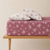 Pınarhome collection Pedli Yüksek Yataklar Için Kumaş Lastikli Çarşaf Takımı (Köşe Derinliği 28-30 Cm) Lütfen Sipariş Öncesi Ebat Seçiniz!... - Kırmızı - 180 x 200