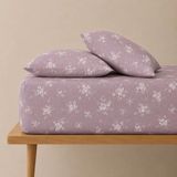 Pınarhome collection Pedli Yüksek Yataklar Için Kumaş Lastikli Çarşaf Takımı (Köşe Derinliği 28-30 Cm) Lütfen Sipariş Öncesi Ebat Seçiniz!... - Koyu Lila - 180 x 200