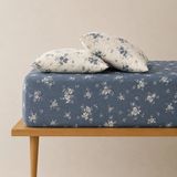 Pınarhome collection Pedli Yüksek Yataklar Için Kumaş Lastikli Çarşaf Takımı (Köşe Derinliği 28-30 Cm) Lütfen Sipariş Öncesi Ebat Seçiniz!... - Lacivert - 100 x 200