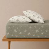 Pınarhome collection Pedli Yüksek Yataklar Için Kumaş Lastikli Çarşaf Takımı (Köşe Derinliği 28-30 Cm) Lütfen Sipariş Öncesi Ebat Seçiniz!... - Yeşil - 120 x 200