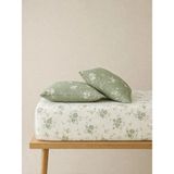 Pınarhome collection Pedli Yüksek Yataklar Için Kumaş Lastikli Çarşaf Takımı (Köşe Derinliği 28-30 Cm) Lütfen Sipariş Öncesi Ebat Seçiniz!... - Yeşil - 160 x 200