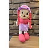 Pınarstore Müzikli Kiraz Yanaklı 40 cm Bez Bebek