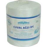 PINAXAR Çuval Ağzı Ipi Yüzde 100 Fibrilizeli Naylon Ip Beyaz 1000 gr 1 Adet
