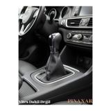 pınaxar Peugeot 407 Siyah Deri Prime Tasarım Beyaz Spor Dikiş Vites Körüğü
