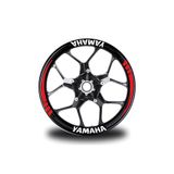 pınaxar Yamaha Xmax 250 2 Kesikli Gümüş Gri Renk Sticker Modeli Jant Dahi