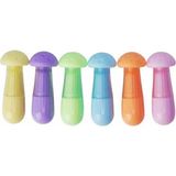pinco fosforlu kalem (ışaret kalemi) mini mantar 6 renk set bc-725 p-208 - Yok