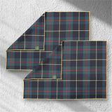 Pine Ekose 2li Amerikan Servis 35 x 50 cm Yılbaşı Davet Yeni Yıl - Lacivert