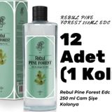 Pine Forest Edc 250Ml Cam Şişeli Çam Ormanı Kokulu Kolonya 12 Adet (1 Koli)