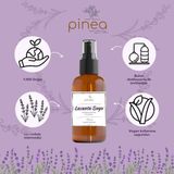 Pinea Lavanta Hidrosolu , Lavanta Suyu Doğal Ferahlatıcı Tonik , Doğal Sinek Kovucu ,saç ve Cilt Yatıştırıcı %100 Saf ve Doğal , 100 ml