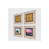 Pinecone Stone Bismillah, SübhanAllah, Ravza-i Mutahhara Taş Duvar Tablosu - Çerçeveli Taş Tablo - Dekoratif Duvar Sanatı - Modern Ev ve Ofis Duvar Dekoru K4-1327