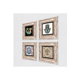 Pinecone Stone Çini Sanatı, Şahmeran, Hayat Ağacı, Fatma Ana Eli (Hamsa) Taş Duvar Tablosu - Çerçeveli Taş Tablo - Dekoratif Duvar Sanatı - Modern Ev ve Ofis Duvar Dekoru K4-13