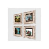 Pinecone Stone Claude Monet Sonbahar, Gelincikler, Ayasofya, Galata Kulesi Taş Duvar Tablosu - Çerçeveli Taş Tablo - Dekoratif Duvar Sanatı - Modern Ev ve Ofis Duvar Dekoru T4-752