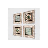 Pinecone Stone Desen, Fas Desenli Vintage Taş Duvar Tablosu - Çerçeveli Taş Tablo - Dekoratif Duvar Sanatı - Modern Ev ve Ofis Duvar Dekoru T4-131