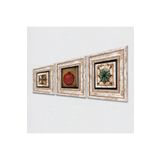 Pinecone Stone Fas Desenli Vintage, Bereket Duası Taş Duvar Tablosu - Çerçeveli Taş Tablo - Dekoratif Duvar Sanatı - Modern Ev ve Ofis Duvar Dekoru K3-140