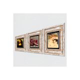 Pinecone Stone Gustav Klimt Anne Çocuk, Leonardo da Vinci Mona Lisa, Nar Taş Duvar Tablosu - Çerçeveli Taş Tablo - Dekoratif Duvar Sanatı - Modern Ev ve Ofis Duvar Dekoru T3-1407