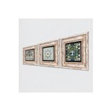 Pinecone Stone Hayat Ağacı, Desen, Çini Sanatı Taş Duvar Tablosu - Çerçeveli Taş Tablo - Dekoratif Duvar Sanatı - Modern Ev ve Ofis Duvar Dekoru T3-684