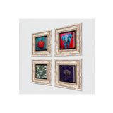Pinecone Stone Hayat Ağacı, Fil, Nar Taş Duvar Tablosu - Çerçeveli Taş Tablo - Dekoratif Duvar Sanatı - Modern Ev ve Ofis Duvar Dekoru T4-1286