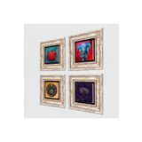 Pinecone Stone Hayat Ağacı, Fil, Nazar, Nar Taş Duvar Tablosu - Çerçeveli Taş Tablo - Dekoratif Duvar Sanatı - Modern Ev ve Ofis Duvar Dekoru T4-1269