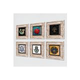 Pinecone Stone Hayat Ağacı, Nazar, Çini Sanatı, Şahmeran, Nar, Fatma Ana Eli Taş Duvar Tablosu - Çerçeveli Taş Tablo - Dekoratif Duvar Sanatı - Modern Ev ve Ofis Duvar Dekoru K6-01