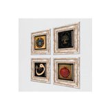 Pinecone Stone Hayat Ağacı, Vav, Nazar, Bereket Duası Taş Duvar Tablosu - Çerçeveli Taş Tablo - Dekoratif Duvar Sanatı - Modern Ev ve Ofis Duvar Dekoru K4-204