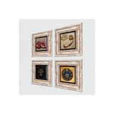 Pinecone Stone Hayat Ağacı, Vav, Nazar, Nar Taş Duvar Tablosu - Çerçeveli Taş Tablo - Dekoratif Duvar Sanatı - Modern Ev ve Ofis Duvar Dekoru T4-658